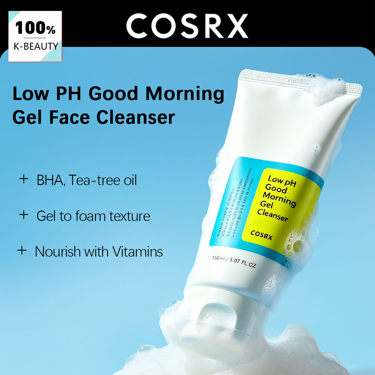 COSRX Good Morning Low pH Clea - đánh giá và giá Skincare Cosrx