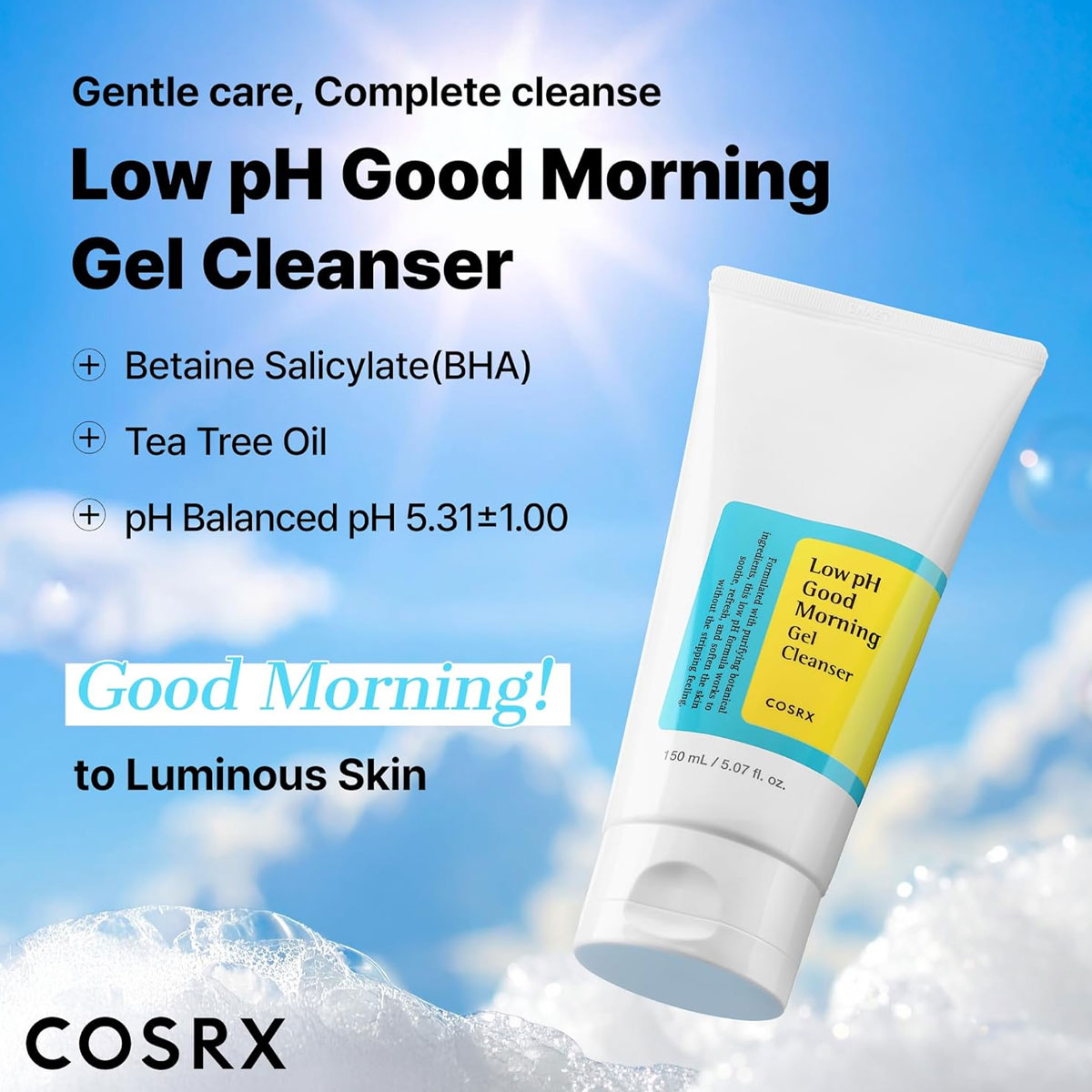 COSRX Good Morning Low pH Clea - đánh giá và giá Skincare Cosrx