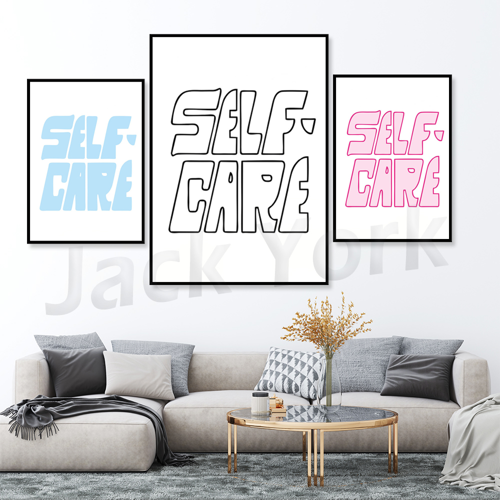 Selfcare routine poster, selfl - đánh giá và giá Skincare Quote