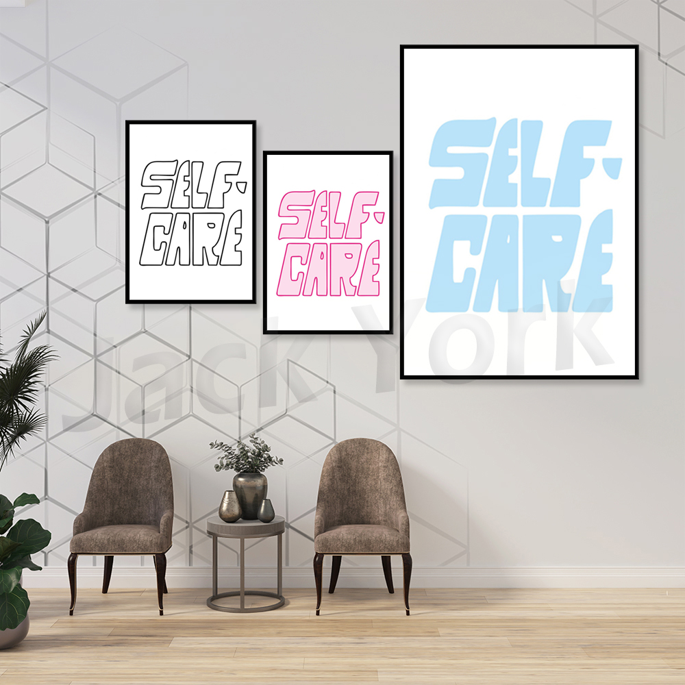 Selfcare routine poster, selfl - đánh giá và giá Skincare Quote