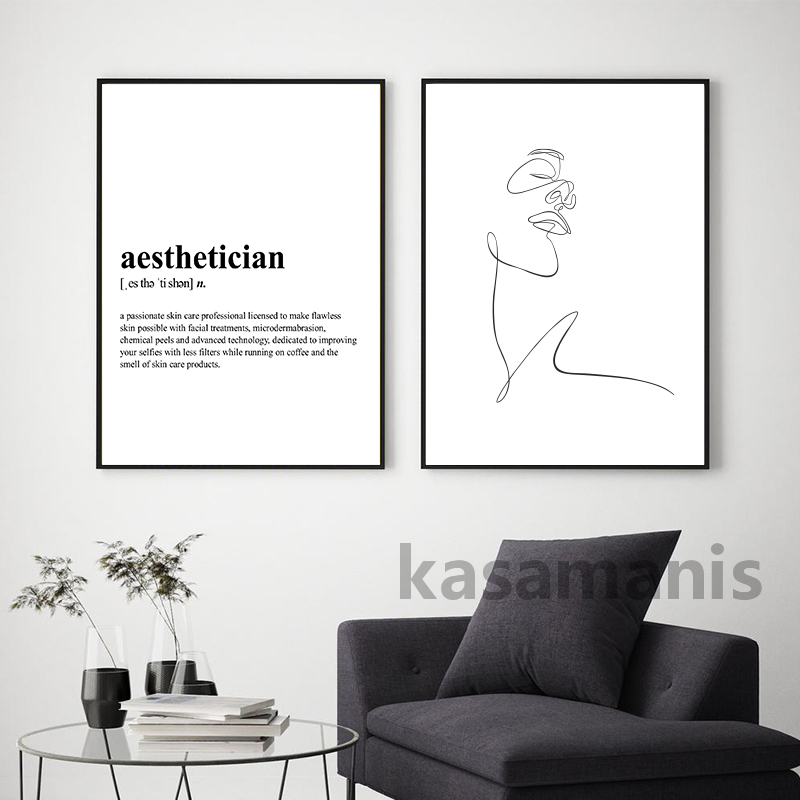 Aesthetician Definition Canvas - đánh giá và giá Skincare Quote