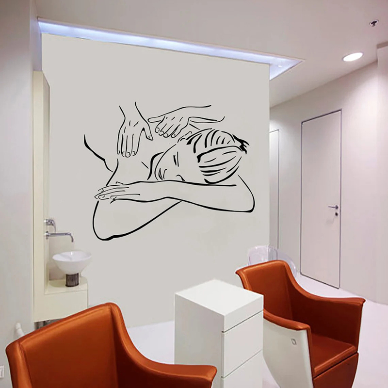 Spa Salon Massage Wall Decals  - đánh giá và giá Skincare Quote